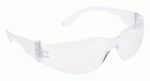 WRAP AROUND SPECTACLE CLEAR LENS / CLEAR TEMPLES