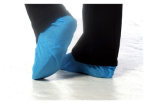 16" BLUE CPE DISPOSABLE OVERSHOE ( PACK OF 100 )