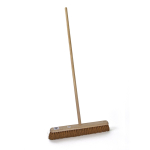 24" WOODEN BROOM HEAD SOFT BRISTLE WITH 55" HANDLE