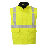 BIZFLAME FR BODYWARMER SIZE MED YELLOW