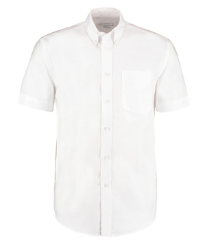 K350 Kustom Kit Short Sleeve Oxford Shirt White