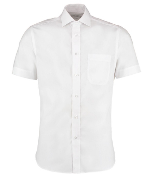 K115 Premium Short Sleeve Classic Fit Non-Iron Shirt White
