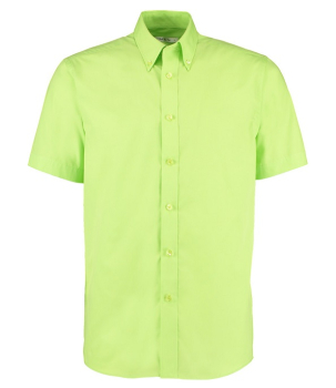 K100 Kustom Kit Short Sleeve Classic Fit Workforce Shirt Lime Green