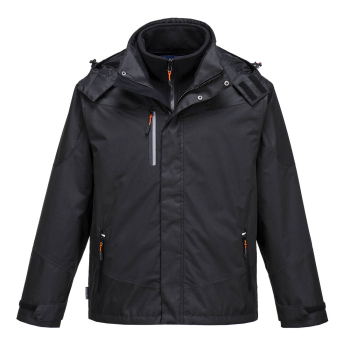 S553 Portwest Radial 3in1 Jackets Black