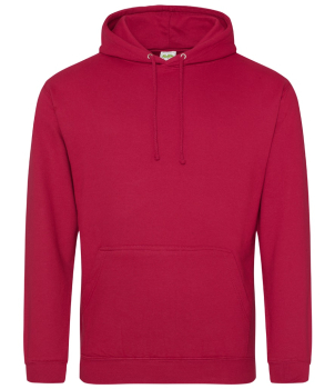 JH001 AWDis College Hoodie Red Hot Chille