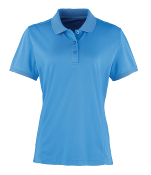 PR616 Ladies Coolchecker Pique Polo Shirt Sapphire