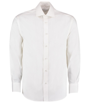 K118 Premium Long Sleeve Classic Fit Oxford Shirt White