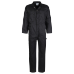 FORT ZIP FRONT COVERALL BLACK 44