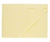 50X36CM OCEAN WIPE - NON ANTI BAC ABBEY YELLOW (PACK OF 50)