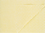 50X36CM OCEAN WIPE - NON ANTI BAC ABBEY YELLOW (PACK OF 50)