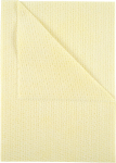 50X35CM VELETTE NON WOVEN CLOTHS ABBEY YELLOW (PACK 25)