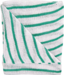 16 X 12 GREEN COLOUR CODED DISH CLOTHS PER (EA)