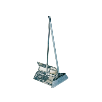 STAINLESS STEEL LOBBY DUSTPAN COMPLETE