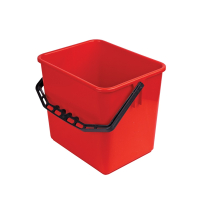6 LITRE BUCKET ONLY RED
