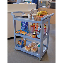 GREY CATERING TROLLEY