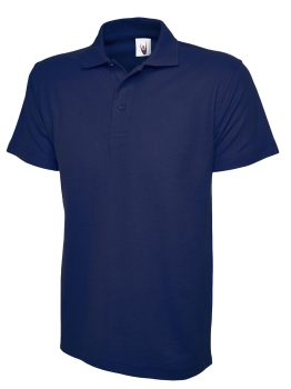 UC101 FRENCH NAVY SML 220GSM CLASSIC POLOSHIRT