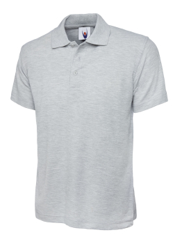 UC101 HEATHER GREY 4XL 220GSM CLASSIC POLOSHIRT UC101 HEATHER GREY 4XL 220GSM CLASSIC POLOSHIRT