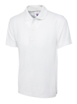 UC101 WHITE MED 220GSM CLASSIC POLOSHIRT UC101 WHITE MED 220GSM CLASSIC POLOSHIRT