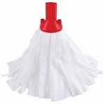 EXEL LARGE BIG WHITE MOP WITH RED SOCKET 150G