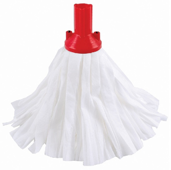 EXEL LARGE BIG WHITE MOP WITH RED SOCKET 150G