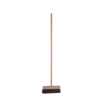 10" WOODEN BROOM SOFT BRISTLE WITH HANDLE