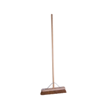 18inch WOODEN BROOM HEAD SOFT WITH METAL STAY AND 59inch HANDLE