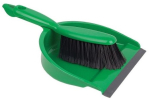 DUSTPAN & SOFT BRUSH GREEN