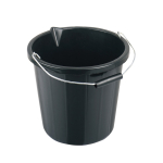 BUILDER'S BUCKET - BLACK