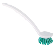 WASHING UP DISH BRUSH WITH COLOUR CODED BRISTLES GREEN