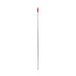 137CM (54") COLOUR GRIP ALUMINIUM HANDLE DRILLED RED
