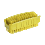 WASHABLE NAIL BRUSH YELLOW