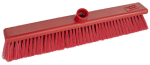 ABBEY 18" HYGIENE BROOMHEAD SOFT RED