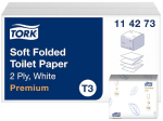 TORK SOFT FOLDED TOILET PAPER 2PLY (7560 SHEETS) 11 42 73