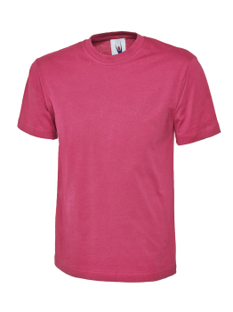 UC301 HOT PINK MED 180 GSM CLASSIC T-SHIRT