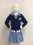 ROYAL BLUE CARDIGAN C/W LONGSANDS LOGO