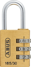 ABUS 165 Brass Combination Padlock ABUS 165 Brass Combination Padlock