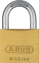 ABUS 55 Brass Padlock