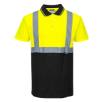 S479 Portwest Hi-Vis 2 Tone Polo Shirt