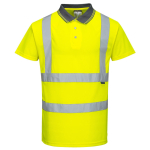 S477 Portwest Hi-Vis S/S Polo Shirts