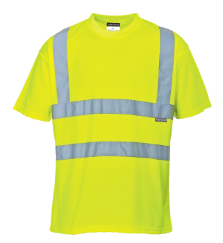 S478 Portwest Hi-Vis T-Shirts Yellow