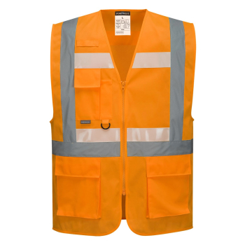 G456 Portwest Glowtex Executive Vest Orange