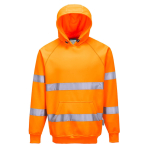 B304 Portwest Hi-Vis Hooded Sweatshirt