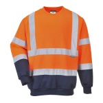 B306 Portwest Hi-Vis 2-Tone Sweatshirt