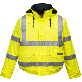 S773 PORTWEST BIZFLAME HI-VIS BOMBER YELLOW S773 PORTWEST BIZFLAME HI-VIS BOMBER YELLOW