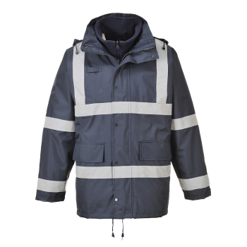 S431 PORTWEST IONA 3IN1 TRAFFIC JACKET NAVY