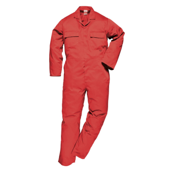 S999 PORTWEST EURO WORK BOILERSUIT RED