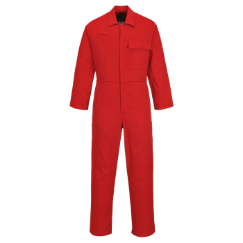 C030 PORTWEST CE SAFE-WELDER COVERALL RED