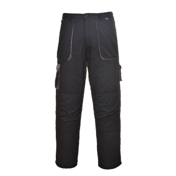 TX11 Portwest Contrast Trousers Black TX11 Portwest Contrast Trousers Black