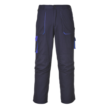 TX11 Portwest Contrast Trousers Navy