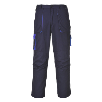 TX11 Portwest Contrast Trousers Navy TX11 Portwest Contrast Trousers Navy